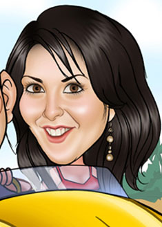 Detalle del diseño Caricatura
