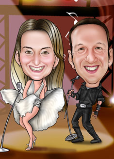Diseño Caricatura acabado
