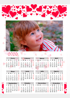 Calendarios iman nevera personalizados con fotos