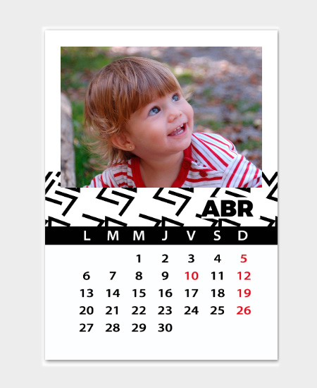 Calendarios pared con tus fotos