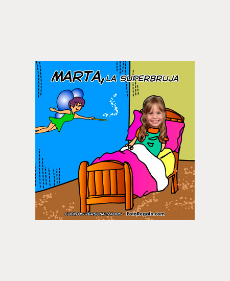 Libro Super Bruja personalizado