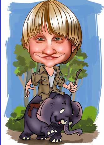 Caricaturas de Explorador