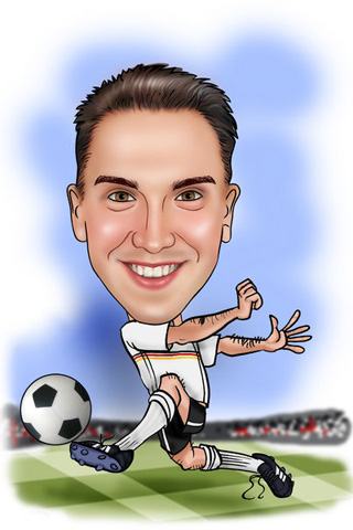 Caricaturas de Futbolista