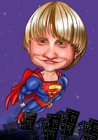 Caricaturas de Superman