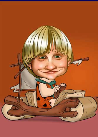 Caricaturas de Pedro Picapiedra