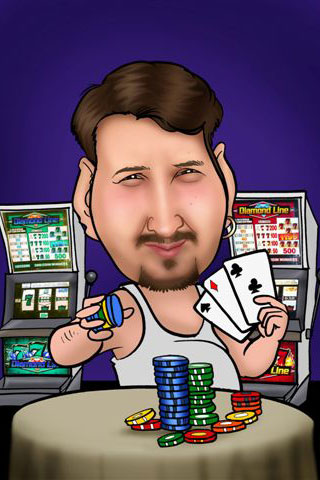 Caricaturas de En el casino