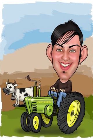 Caricaturas de Granjeros