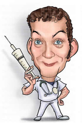 Caricaturas de Médicos