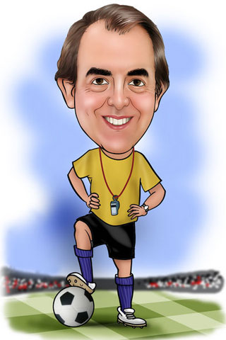 Caricaturas de Árbitro