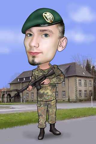 Caricaturas de Militares