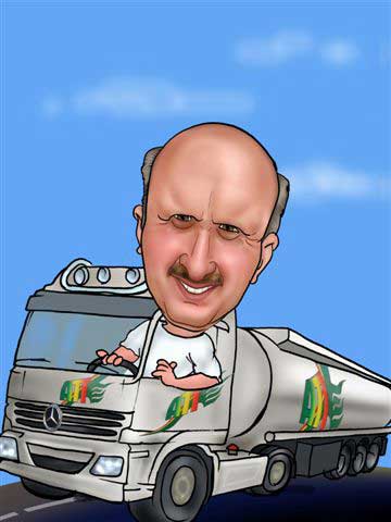 Caricaturas de Camioneros
