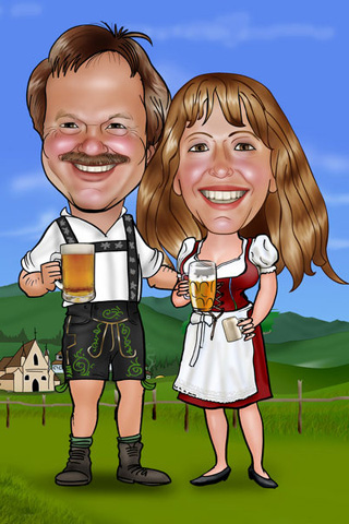 Caricaturas de Tiroleses