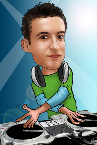 Caricaturas de DJs