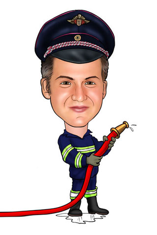 Caricaturas de Bomberos