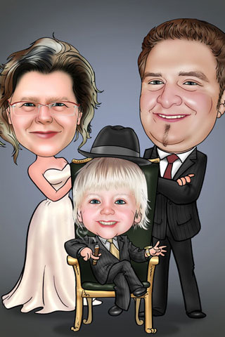 Caricaturas de Casados y felices