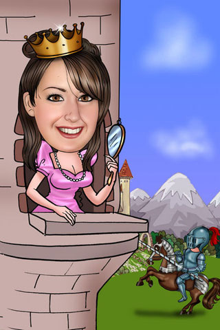 Caricaturas de Princesa