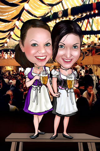 Caricaturas de Camareras