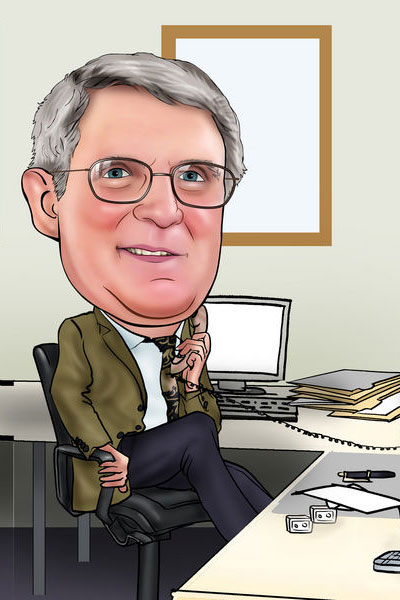 Caricaturas de Banquero