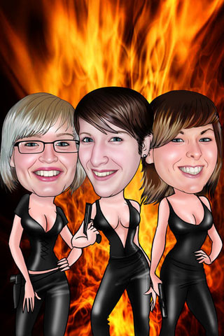 Caricaturas de Aquí se baila