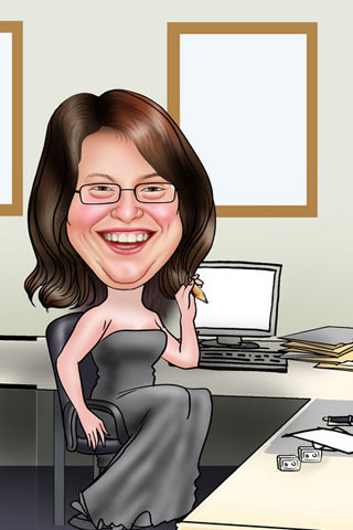 Caricaturas de En la oficina