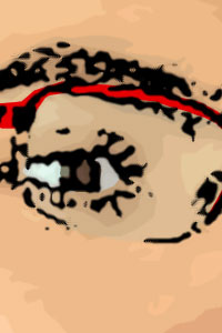 Detalle de la foto procesada