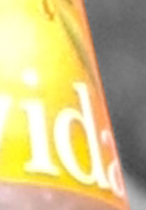 Detalle de la foto procesada