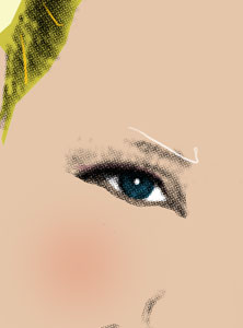 Detalle de la foto procesada