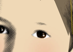 Detalle de la foto procesada