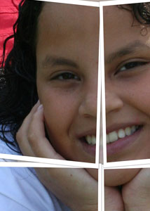 Detalle de la foto procesada