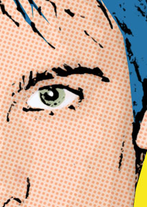 Detalle de la foto procesada