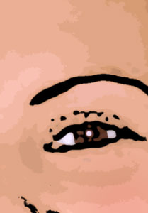 Detalle de la foto procesada