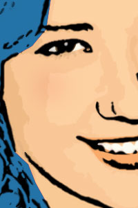 Detalle de la foto procesada