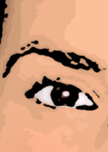 Detalle de la foto procesada