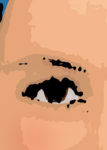 Detalle de la foto procesada