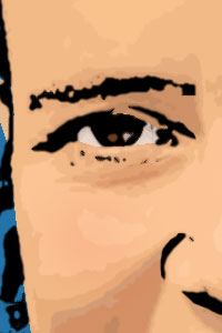 Detalle de la foto procesada