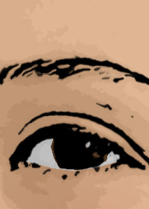 Detalle de la foto procesada