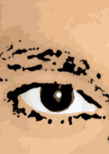 Detalle de la foto procesada