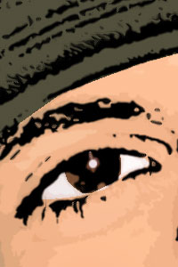 Detalle de la foto procesada