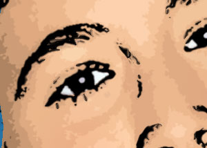 Detalle de la foto procesada