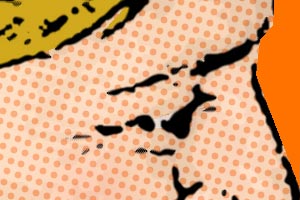 Detalle de la foto procesada