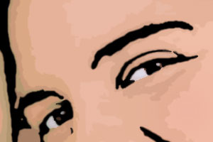 Detalle de la foto procesada