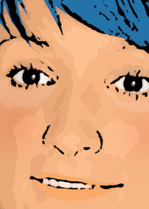 Detalle de la foto procesada