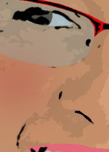 Detalle de la foto procesada