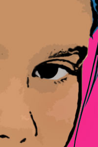 Detalle de la foto procesada