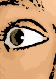 Detalle de la foto procesada