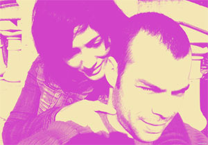 Regalo: Un Puntos Impreso en un lienzo con un bastidor para alguien de SANT POL DE MAR