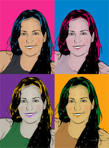 Regalo: Un  Impreso en un lienzo con un bastidor para alguien de ourense