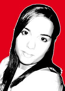 Regalo: Un Stencil En un lienzo y enmarcado en aluminio para alguien de benicasim