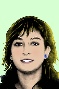 Regalo: Un Andy Warhol Pro 1 persona Impreso en un lienzo con un bastidor para alguien de Madrid