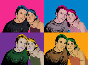 Regalo: Un  Impreso en un lienzo con un bastidor para alguien de SALLENT DE GALLEGO